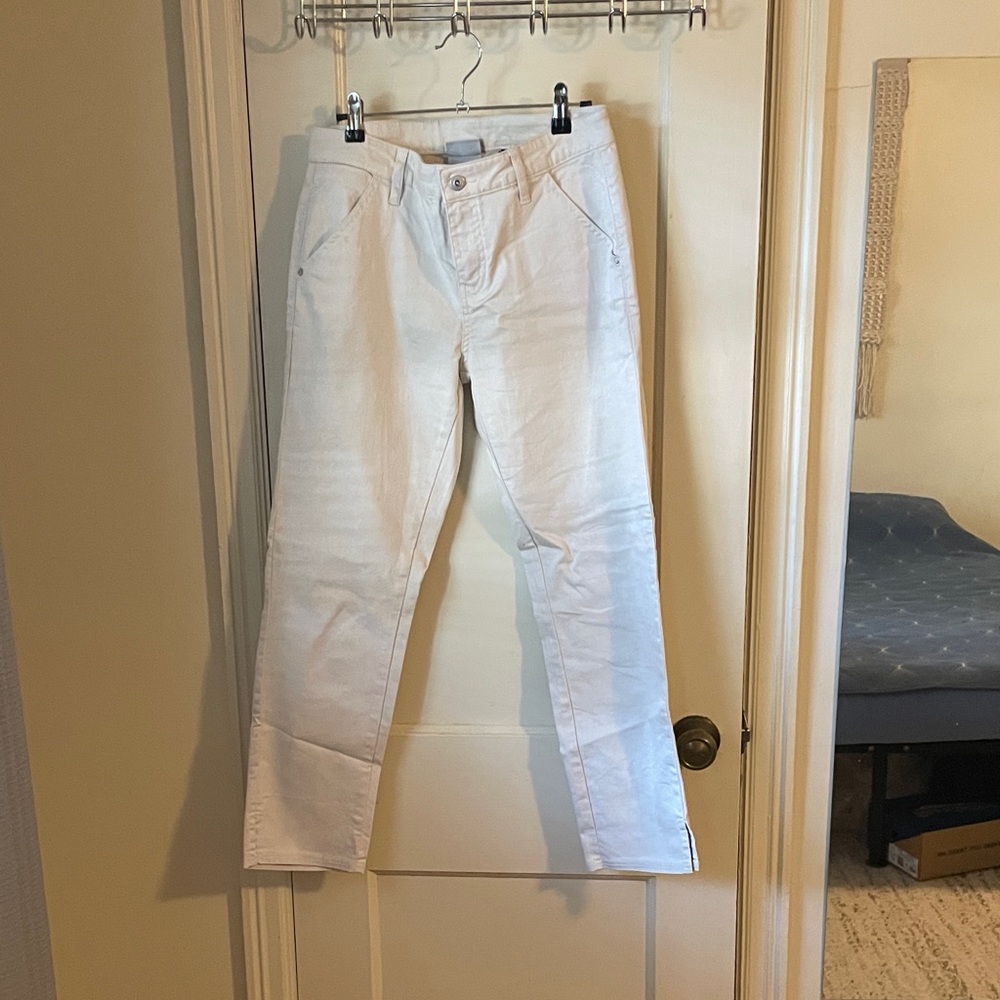 Prana Women's White Ankle & Cropped Jeans